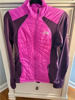 The North Face Women's Pink & Plum Hybrid Insulated Jacket